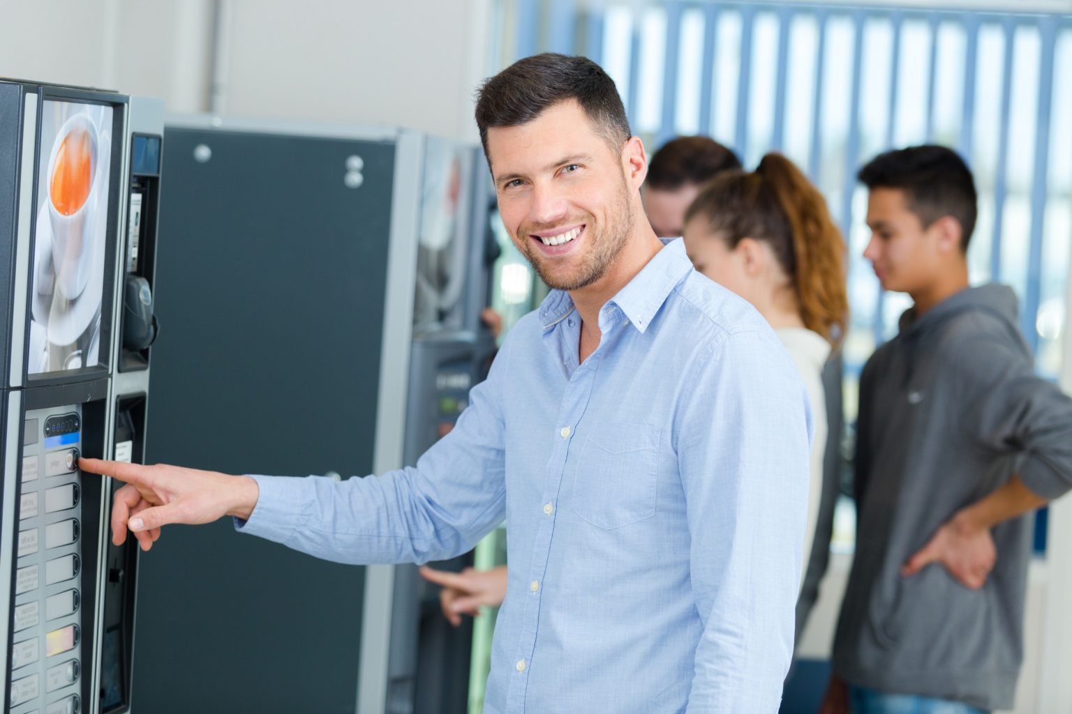 vending technology in greenville, spartanburg, and anderson, south carolina break rooms